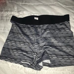 Gray Spandex Shorts